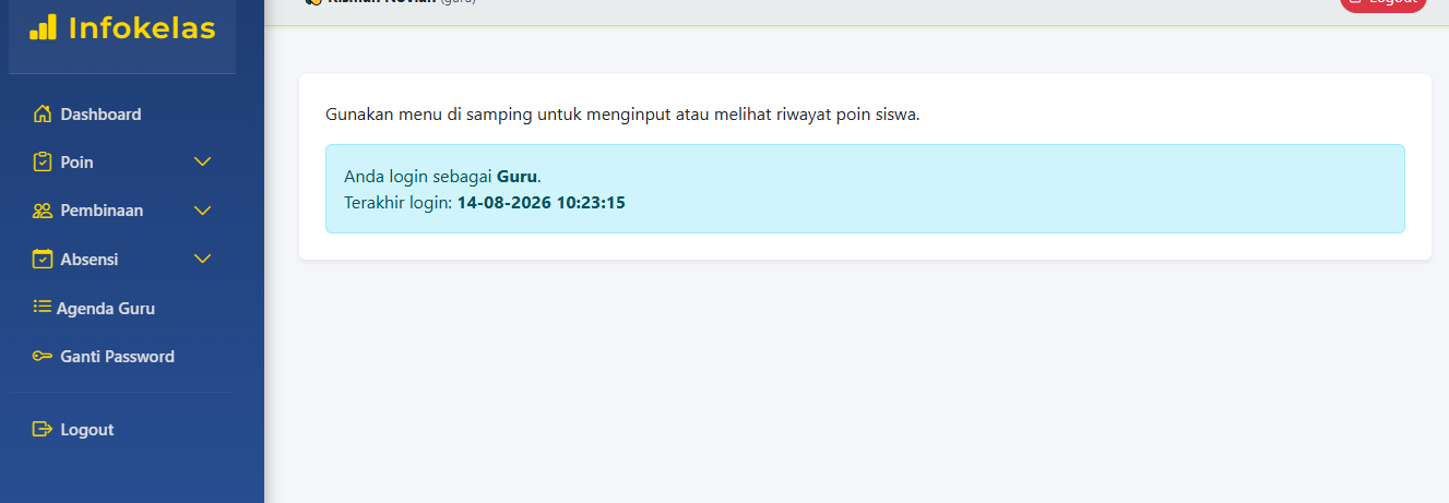 Screenshot aplikasi