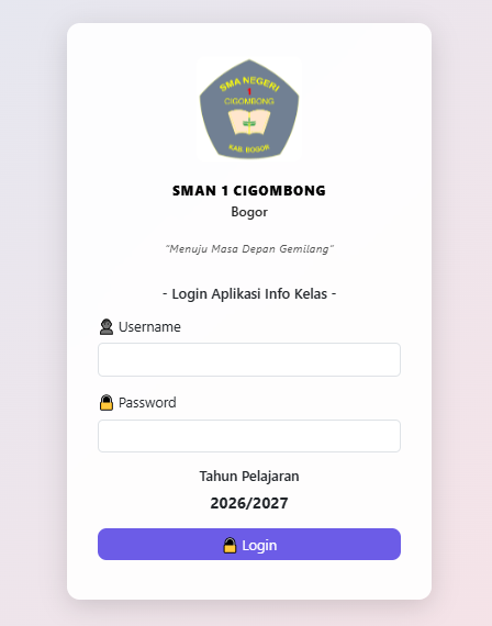 Sistem Informasi Manajemen Kelas & Pembinaan Siswa
